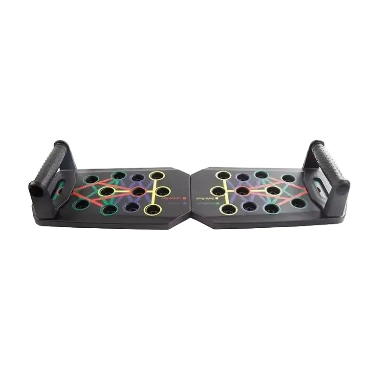 Foldable Push up Board with Handles Portable Multifunctional Fitness Equipment for Chest Abdomen Arm Back Workout
