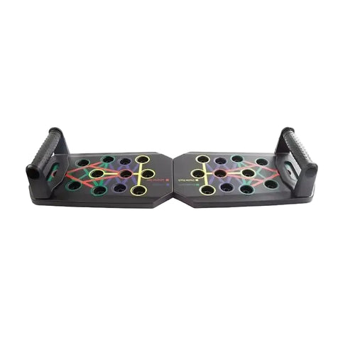 Foldable Push up Board with Handles Portable Multifunctional Fitness Equipment for Chest Abdomen Arm Back Workout