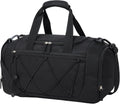 Gym Bag for Men - 18 Inches Small Duffle Bag for Travel Lightweight Duffel Bag with Shoe Compartment Personal Item Travel Bag Weekender Bag for Travel Sports Gym - Black